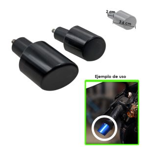 CONTRA PESO P/MOTO METALICO NEGRO SCL-2018030040-BLACK - Imagen 1