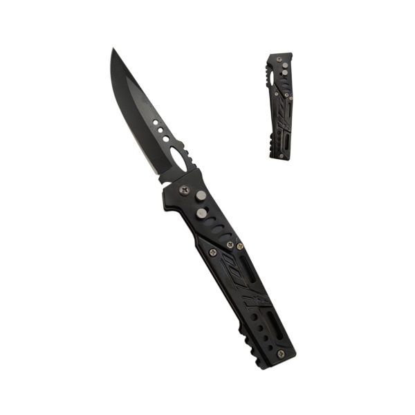 CUCHILLO CAZA 21 CMS METALICO C/SEGURO