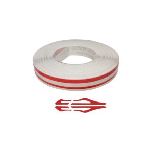CINTA DECORATIVA P/CARRO ROJO 1CMX10MTS - Imagen 1
