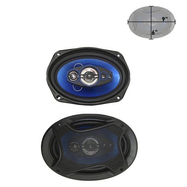 BOCINA 6X9 1000 WATTS AZUL 6971