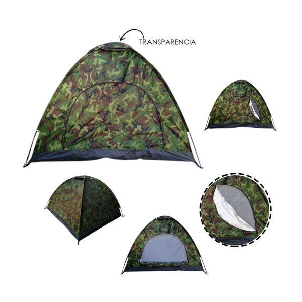 CARPA P/ACAMPAR 4 PERSONAS 483-3 2X2MTS