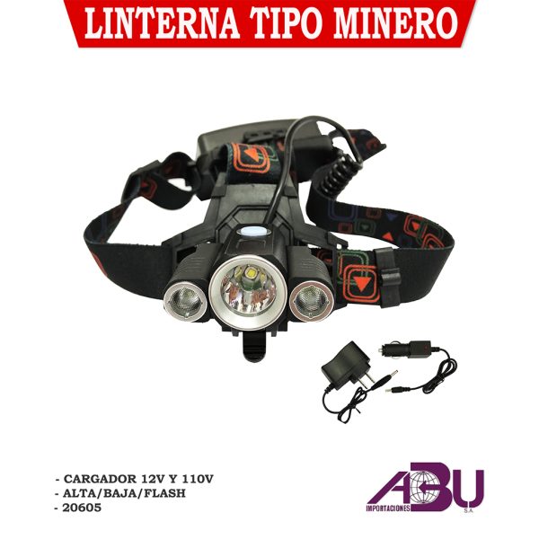 LAMPARA LED MINERO REC/FUNCIONES NK-H1046