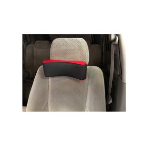 ALMOHADA P/APOYA CABEZA YK0025A NEGRO ROJO - Imagen 1