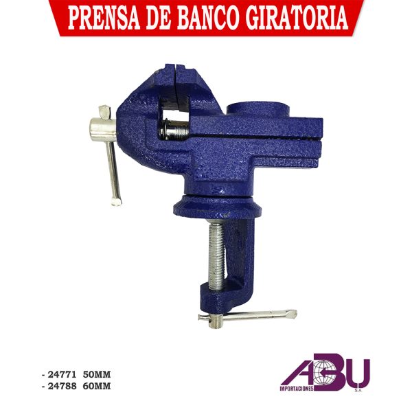 PRENSA DE BANCO GIRATORIA BABY VICE 50MM 635-12