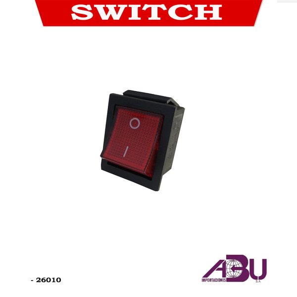 SWITCH 20 AMP 125V/15A 110-250V 30X24MM 4PIN