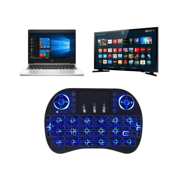 TECLADO MINI USB REC LUZ AZ 8040-2 14.5X9CM