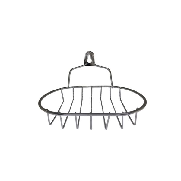 JABONERA CROMADA P/BA?O OVAL 15.5X10CM A-027B