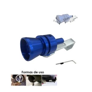 PITO P/PUNTA DE ESCAPE AZUL M 37-48MM HQ962201-BU - Imagen 1