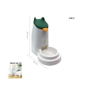 DISPENSADOR DE COMIDA  P/MASCOTA 3.20 LT LS283 - Imagen 1