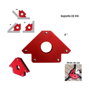 ESCUADRA MAGNETICA TIPO FLECHA P/SOLDAR 4PLG 308131C-4 - Imagen 1