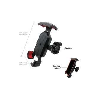 PORTA CELULAR PARA MOTO PLASTICO SY-MTSJJ0070 - Imagen 1