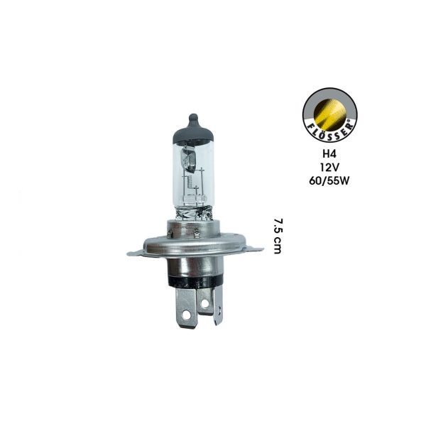 BOMBILLA H4-12-60/55 NP43T FLOSSER