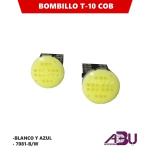 BOMBILLO COB T10-T-BLUE 2 PCS - Imagen 1
