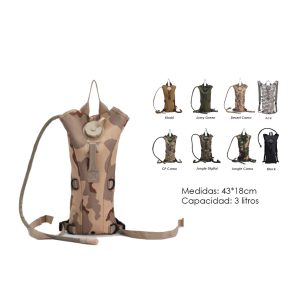 MOCHILA CANTIMPLORA JUNGLE DIGITAL 3 LITROS TW18TB - Imagen 1