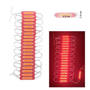 MODULO 6 LED ROJO 7.5 X 2 CM GEL HT-MZCOB6 - Imagen 5