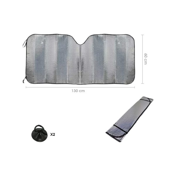 TAPASOL DE ALUMINIO RECTANGULAR 130X60MM CL 2044-A