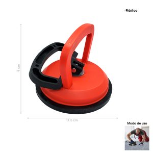 COPA DE SUCCION PLASTICA 118MM 30 KG 39002 - Imagen 1