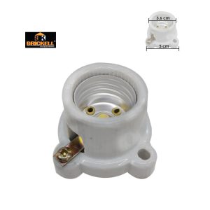 PLAFONERA DE PORCELANA E27 BRICKELL BK-F0001 - Imagen 1