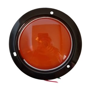 LAMPARA 14CM BASE METAL AMBAR CLC-718-Y - Imagen 1