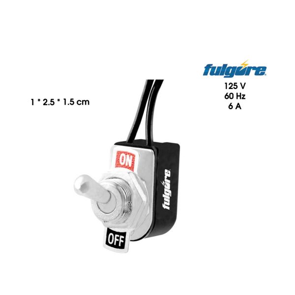 INTERRUPTOR CON ALAMBRE 127V 6 AMP