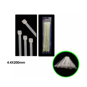 ABRAZADERA PLASTICA 4.4MMX200MM 50 PCS - Imagen 1