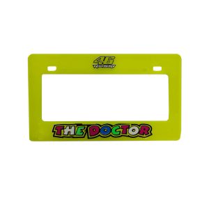 MARCO PARA PLACA IP MOTO DOCTOR AMARILLO - Imagen 1