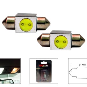 BOMBILLO LED 31MM 1 LED BLANCA 12V LB-10W - Imagen 1