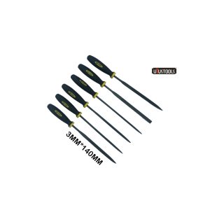 LIMAS DE JOYERO 6 PCS 3MM X 140MM BICOLOR UYUSTOOL - Imagen 1