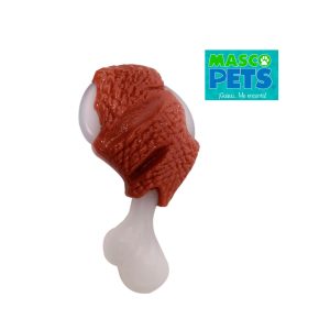 JUGUETE SABOR POLLO BBQ P/MASCOTA 12.5X7X3CM - Imagen 1