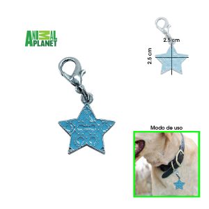 MEDALLON P/PERRO ESTRELLA S.5CM P712-024 - Imagen 1