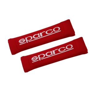 PROTECTOR DE CINTURON SPARCO ROJO - Imagen 1