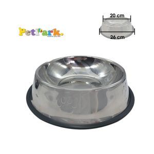 PLATO P/MASCTOA ACERO INOXIDABLE 26CM - Imagen 1