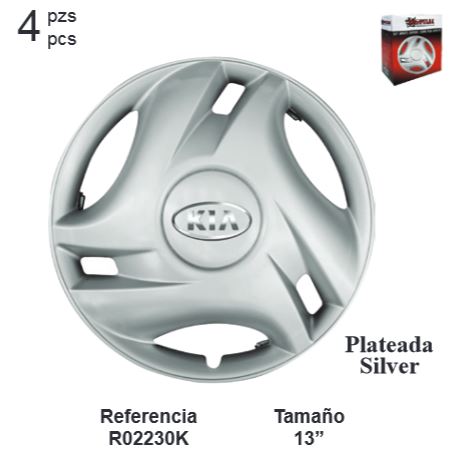 PLATOS PARA CARRO RIN 13 KIA