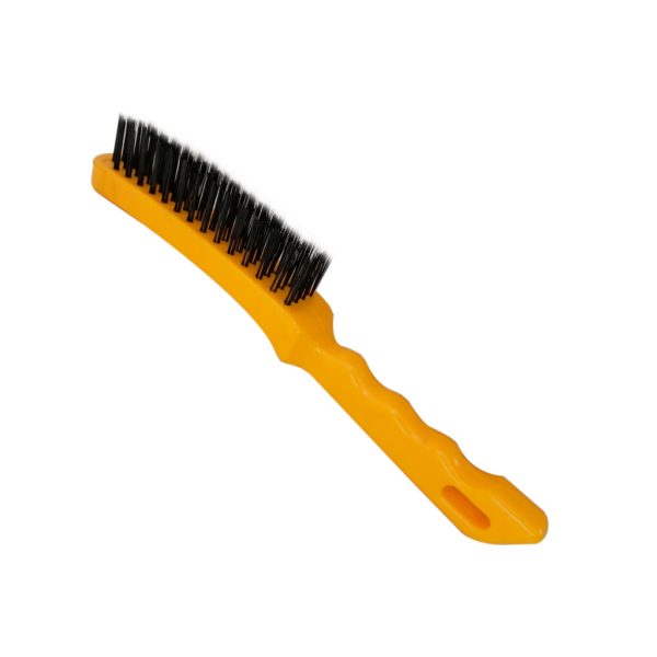 CEPILLO DE ALAMBRE 4 H CABO PLASTICO 27CM SB-352