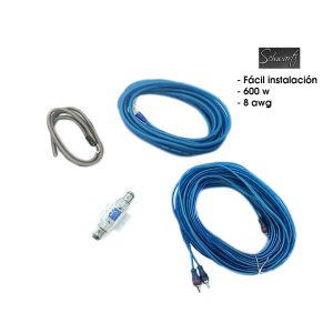 CABLES DE INSTALACION KIT 8AWG 600W SCHWARTZ - Imagen 1