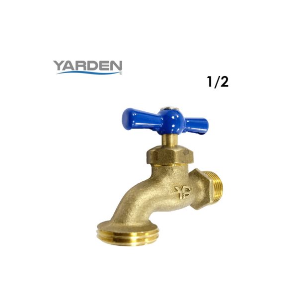 LLAVE DE CHORRO 1/2 LATON 1/2 100 GRAMOS